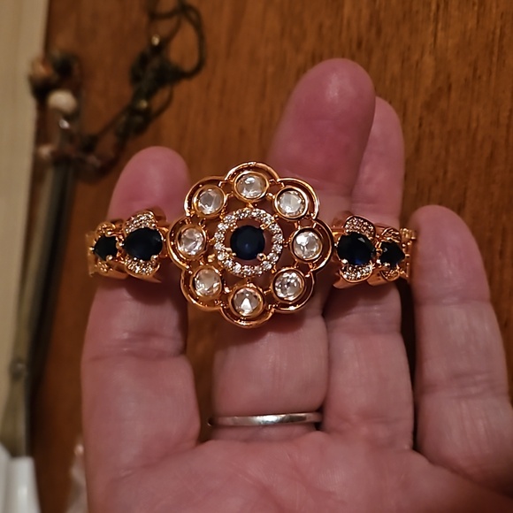 Jewelry - Sapphire and cz bracelet